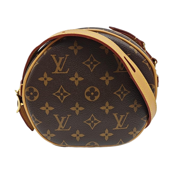 BOITE CHAPEAU PM Monogram Coated Canvas Brown