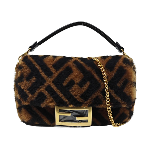 Baguette Mini Sheepskin Brown