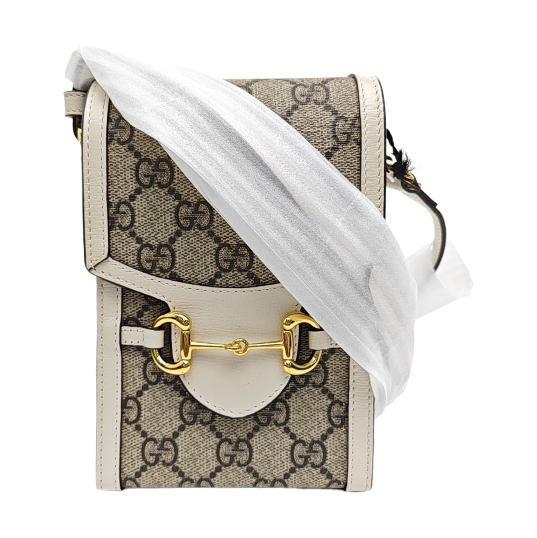 Horsebit 1955 Mini Coated Canvas Beige