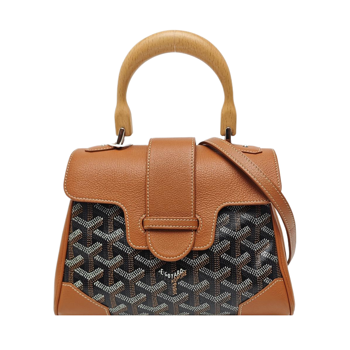 Saïgon Mini Coated Canvas Brown