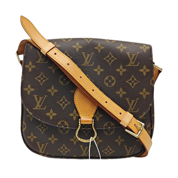 SAINT CLOUD GM Monogram Coated Canvas Brown