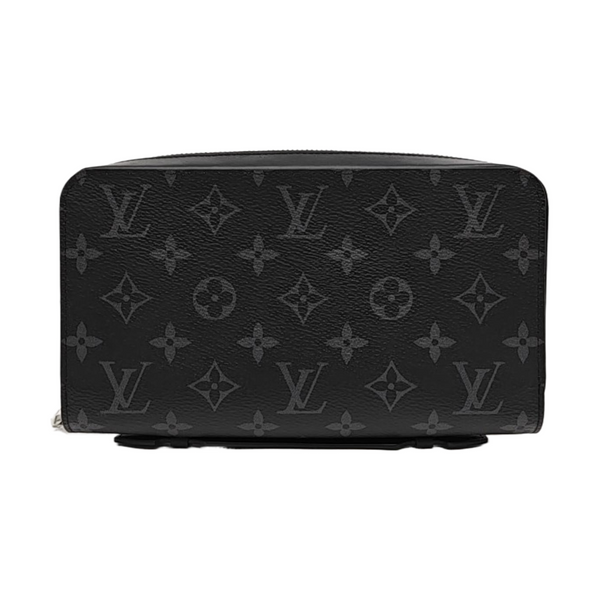 TROUSSE TOILETTE Monogram Coated Canvas Black