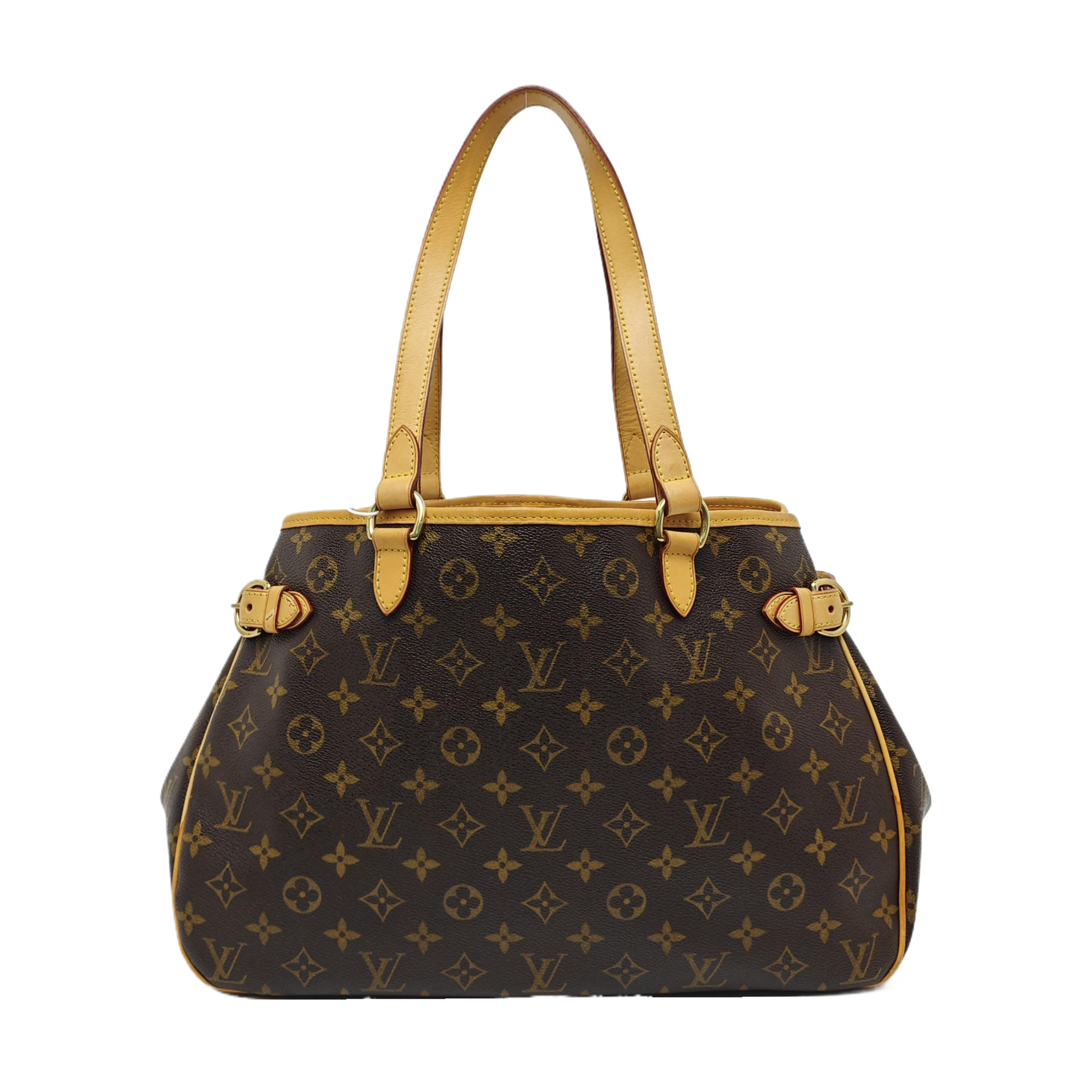 BATIGNOLLES GM Monogram Coated Canvas Brown