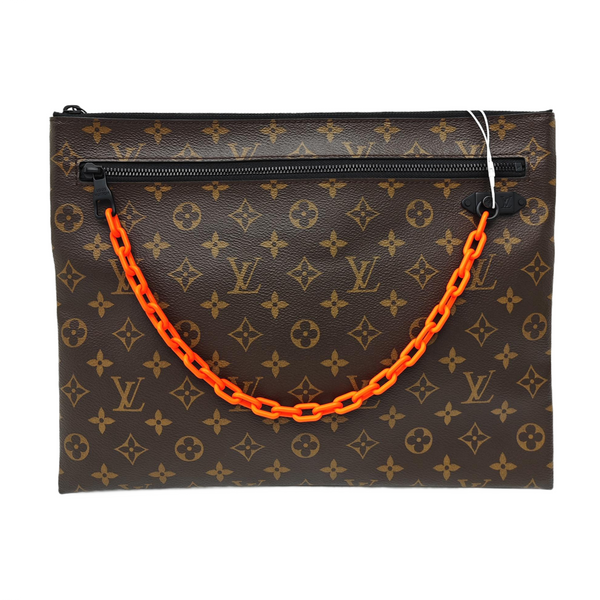 A4 Monogram Coated Canvas Brown