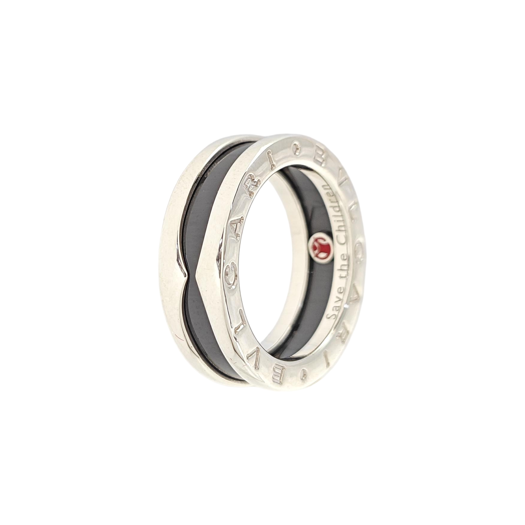 B.ZERO1 925 Sterling Silver Ring EU 51