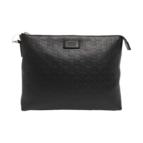 Signature Monogram Calfskin Black