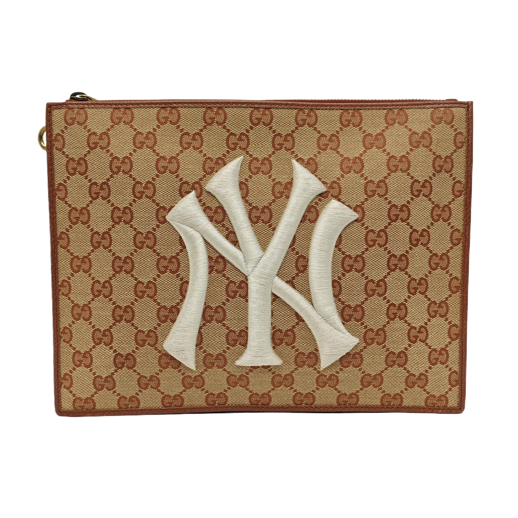 GUCCI X MLB Monogram Canvas Brown