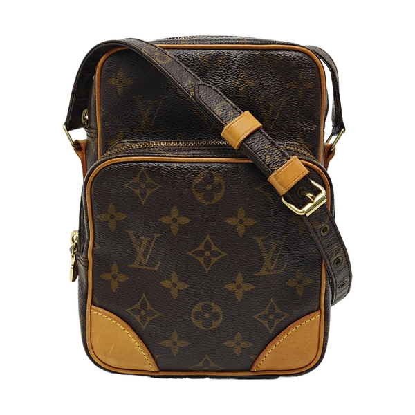 DANUBE Monogram Coated Canvas Brown