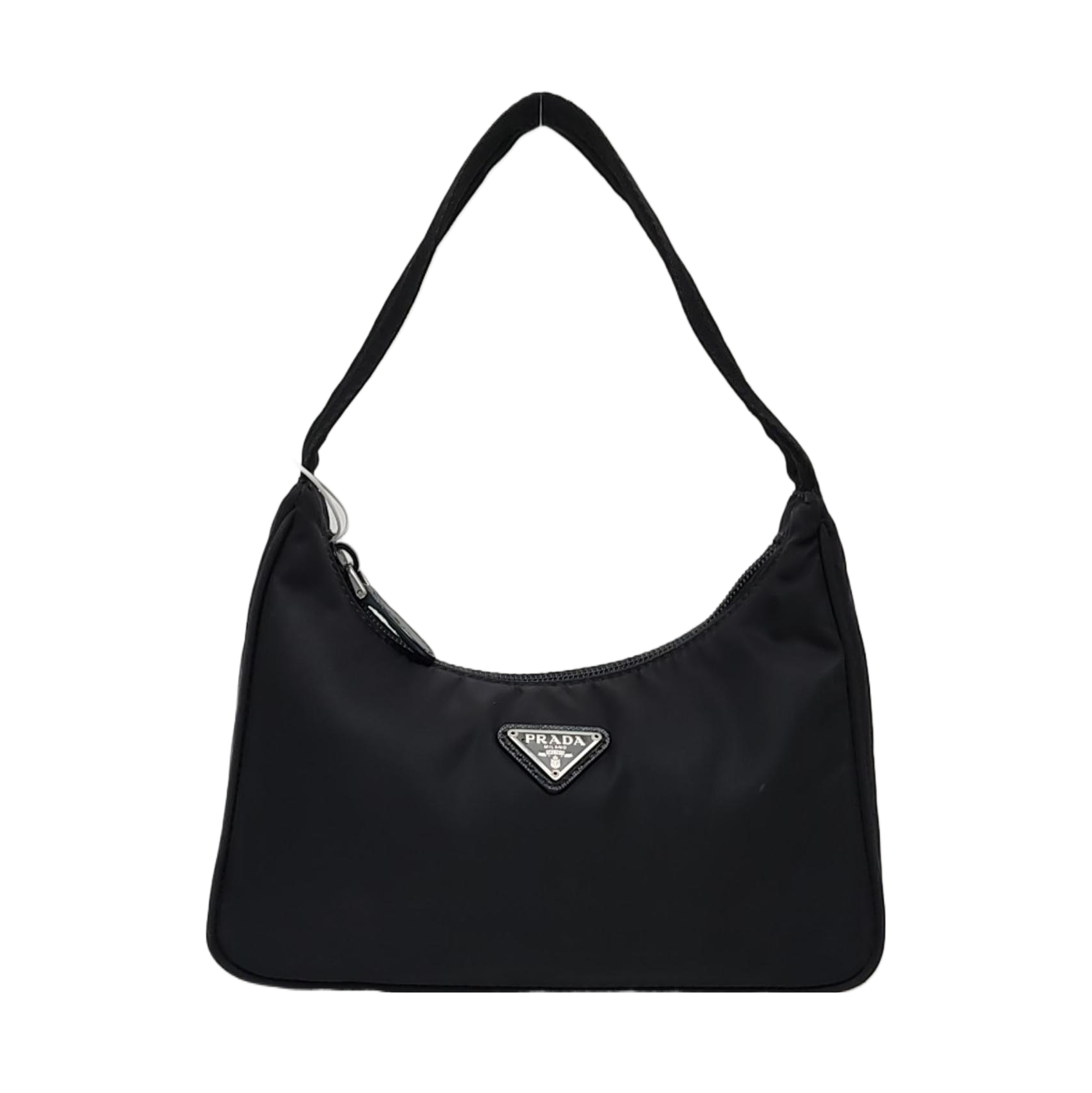 Authenticated pre-owned  Re-Edition2000 Mini Nylon Black - Top Handle Bag at Looply