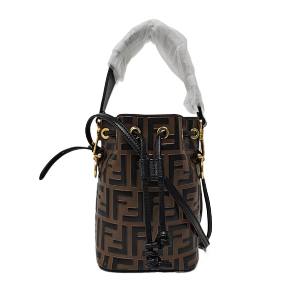 Mon Tresor Mini Monogram Calfskin Brown
