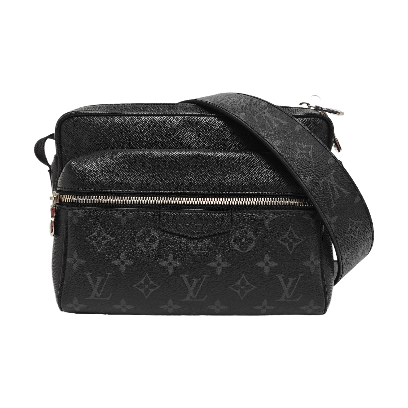 OUTDOOR PM Monogram Coated Canvas Black