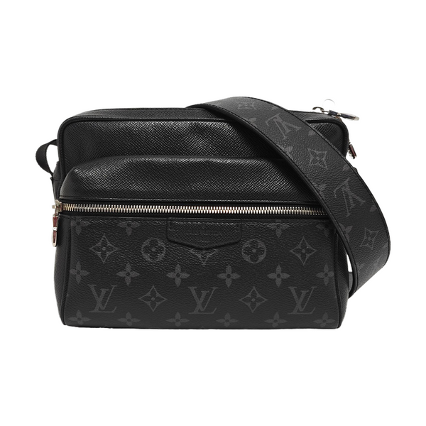 OUTDOOR PM Monogram Coated Canvas Black