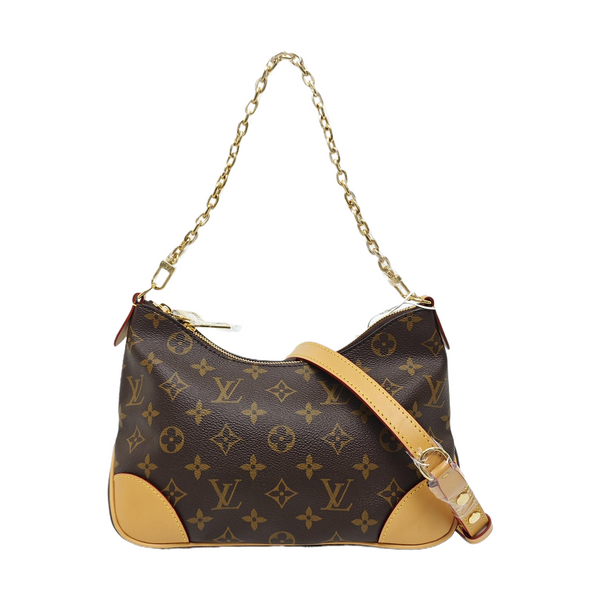 BOULOGNE Monogram Coated Canvas Brown