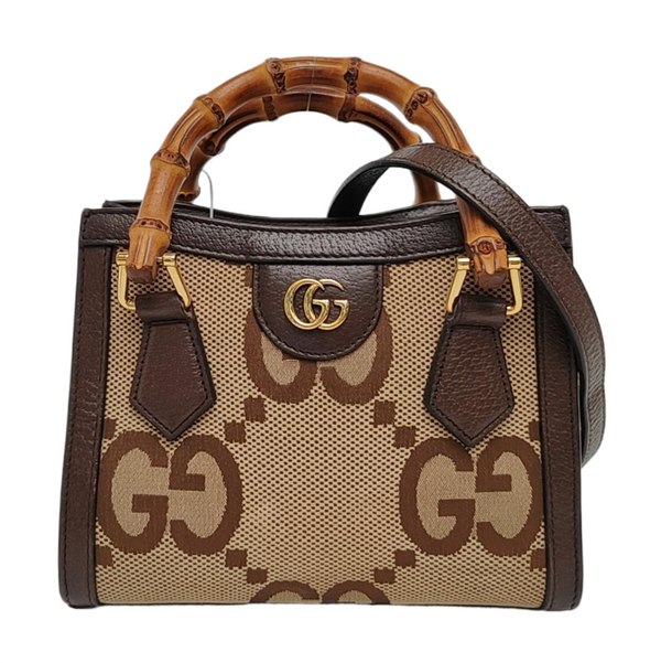 Diana Mini Monogram Canvas Beige