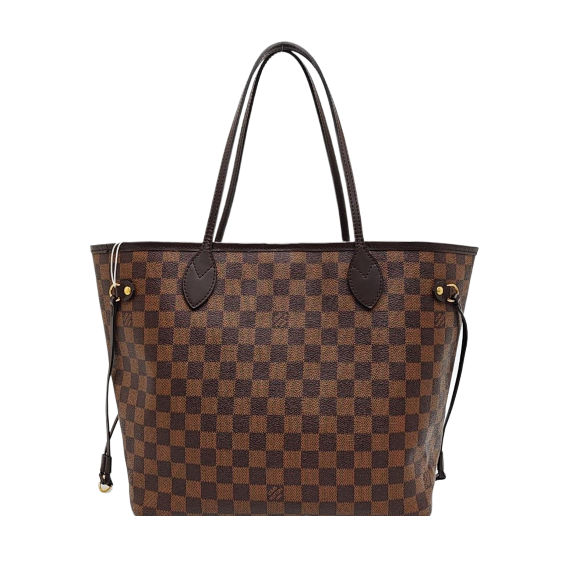NEVERFULL MM Damier Ebene Coated Canvas Brown