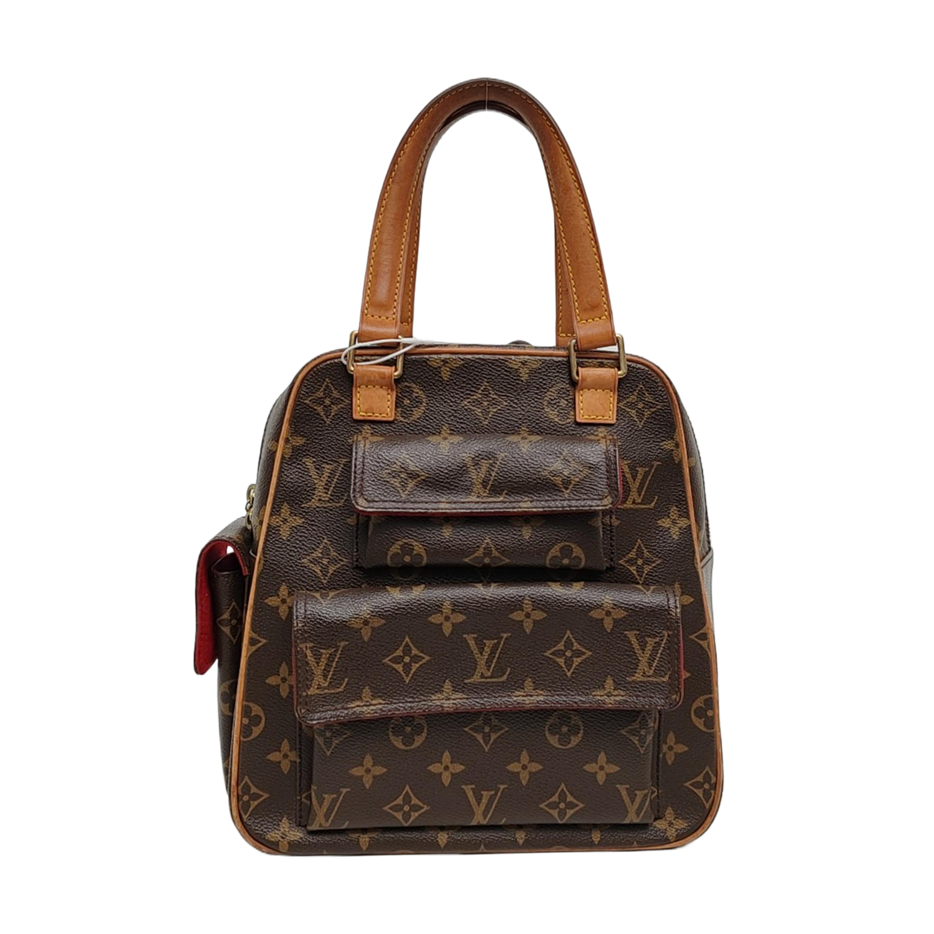 EXCENTRI-CITE Monogram Coated Canvas Brown