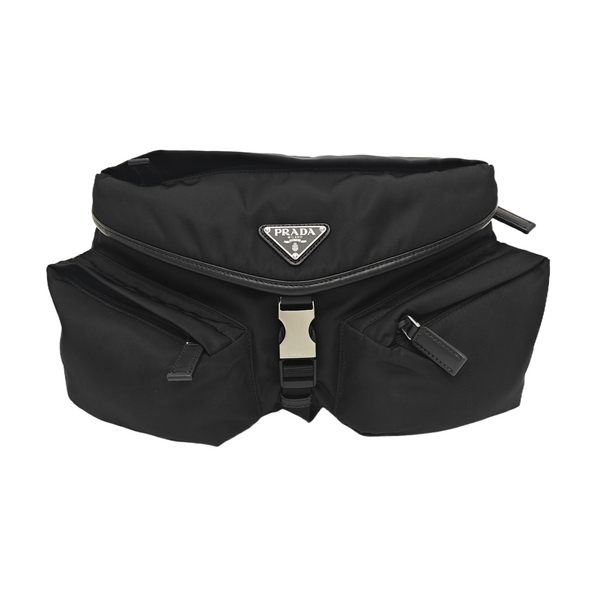 Nylon Belt Bag Black
