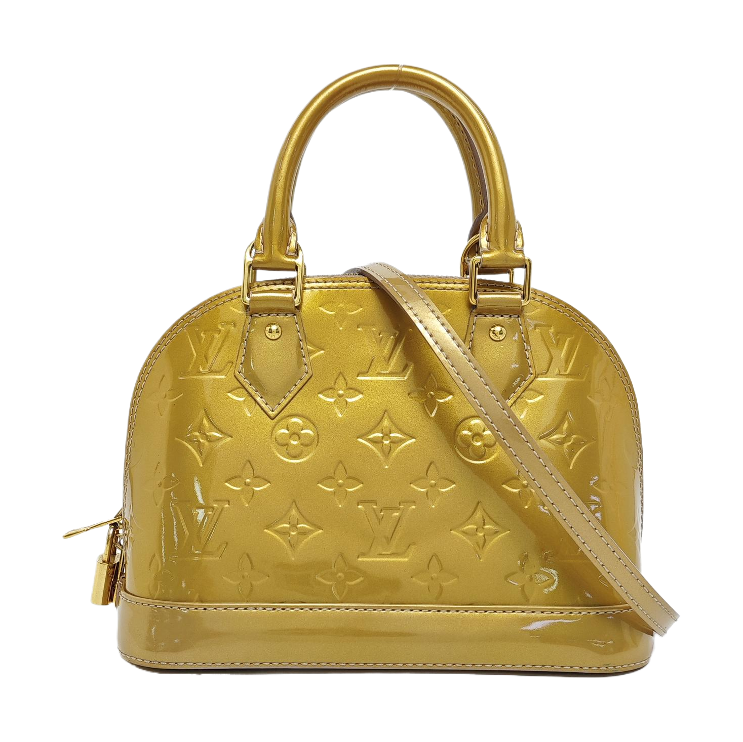ALMA BB Patent Leather Beige