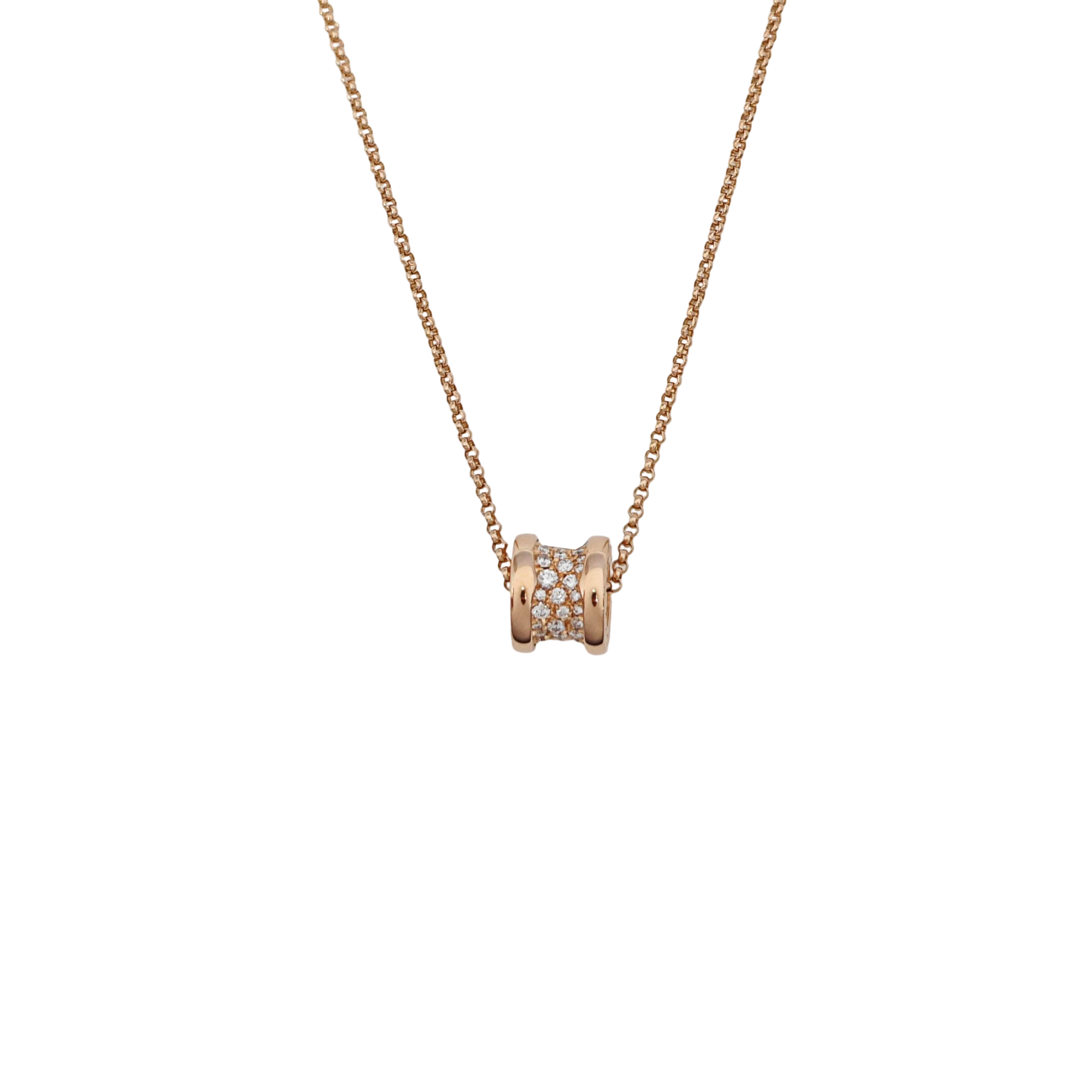 B.ZERO1 18k Rose Gold Necklace