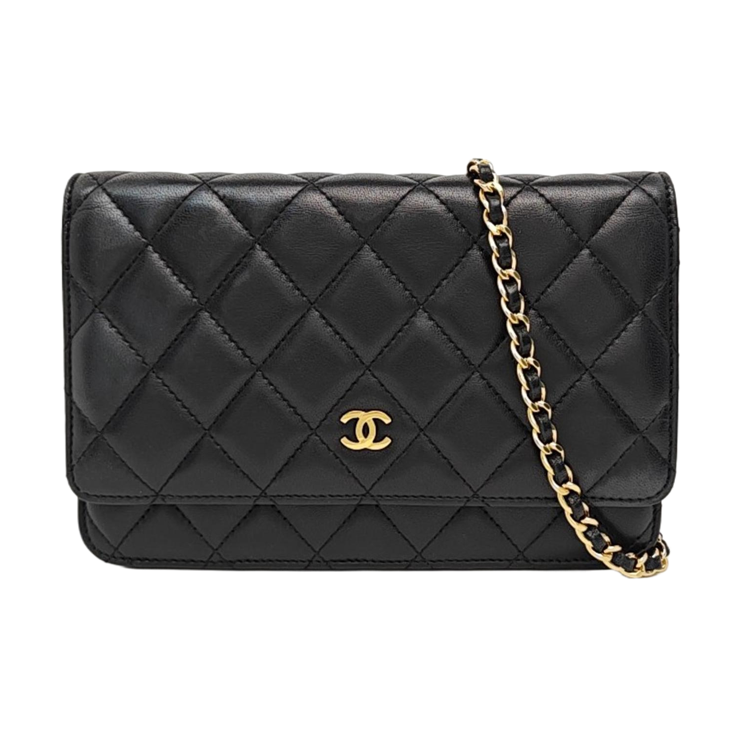 WOC Mini Lambskin Black
