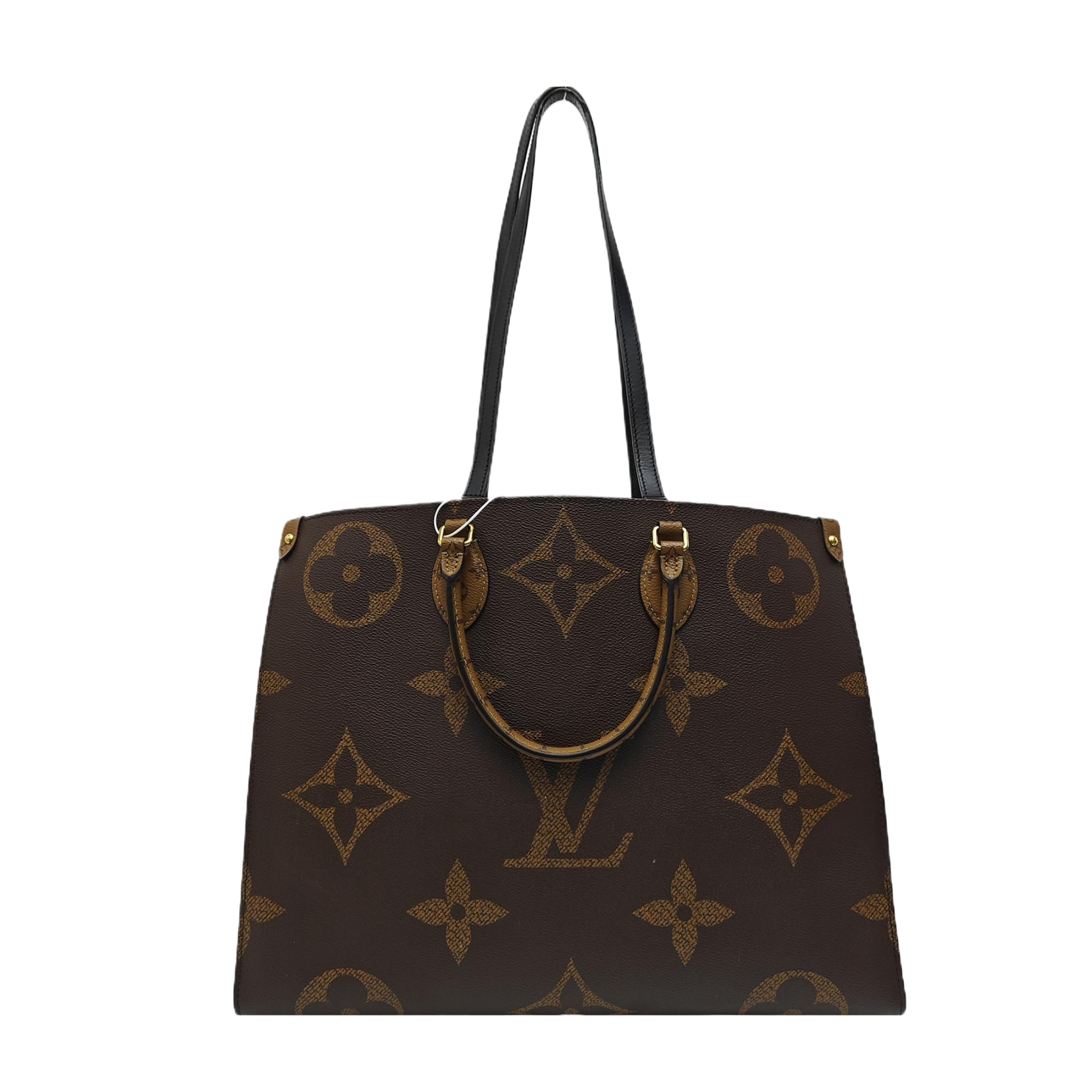 ONTHEGO GM Monogram Coated Canvas Brown