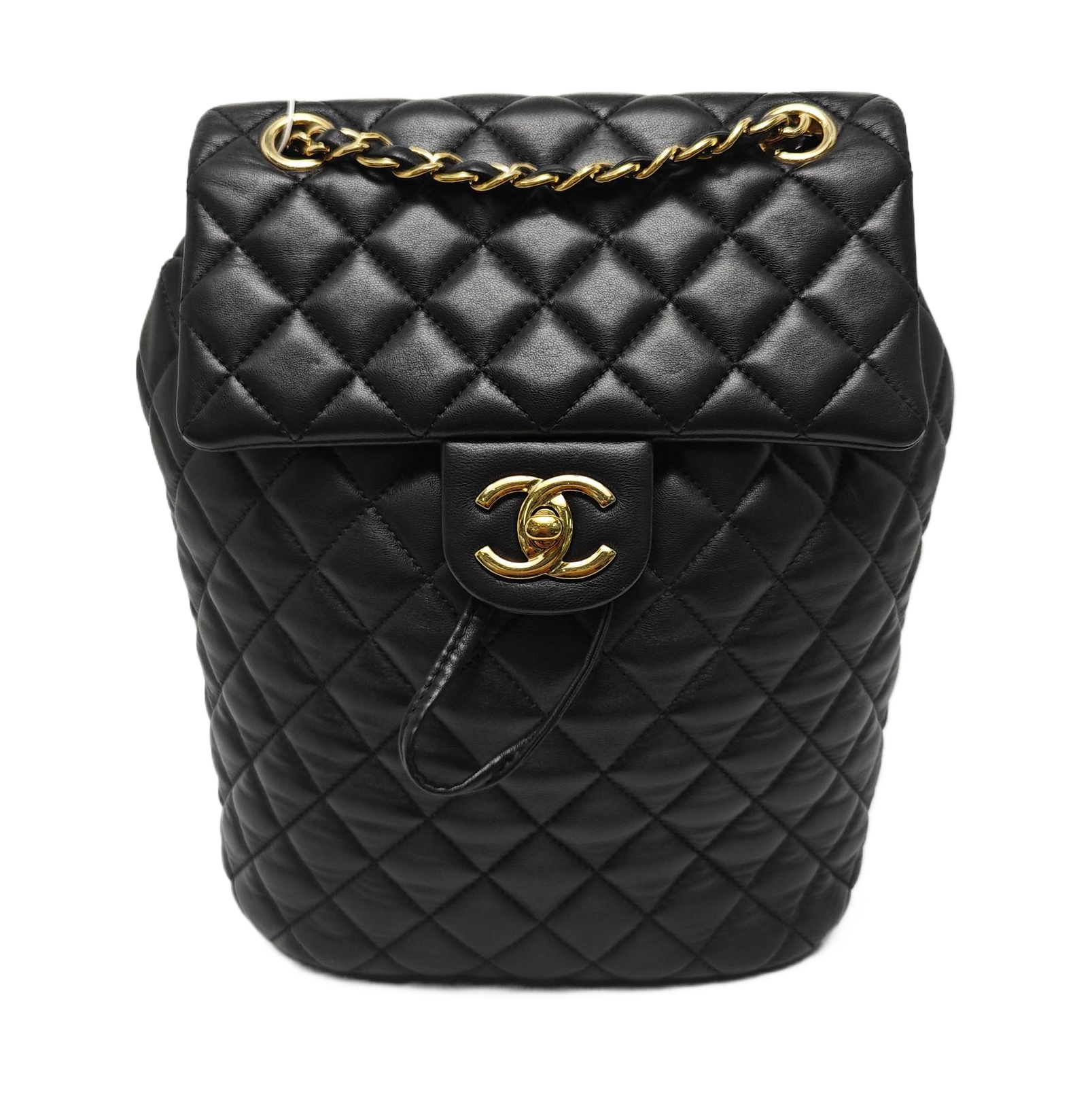 URBAN SPIRIT Small Quilted Lambskin Black