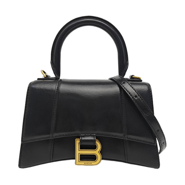 Hourglass XS Calfskin Black