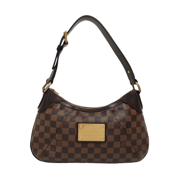 VINTAGE THAMES PM Damier Ebene Coated Canvas Brown
