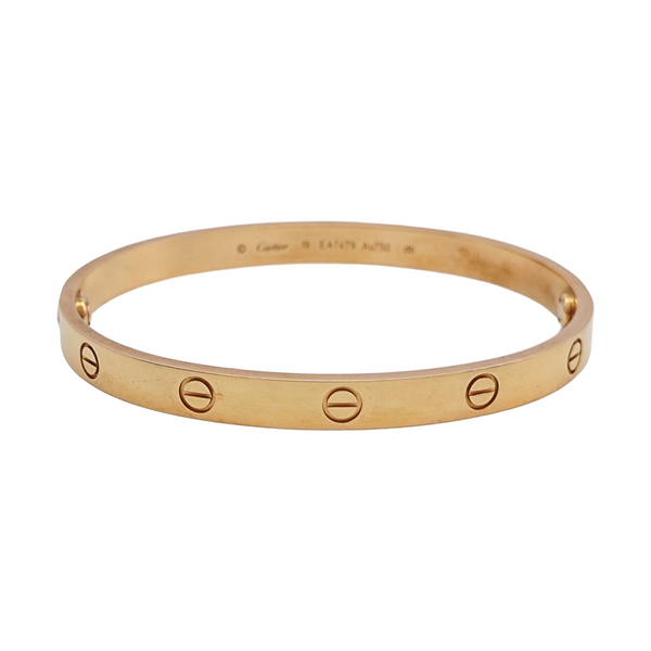 LOVE 18k Rose Gold Bangle