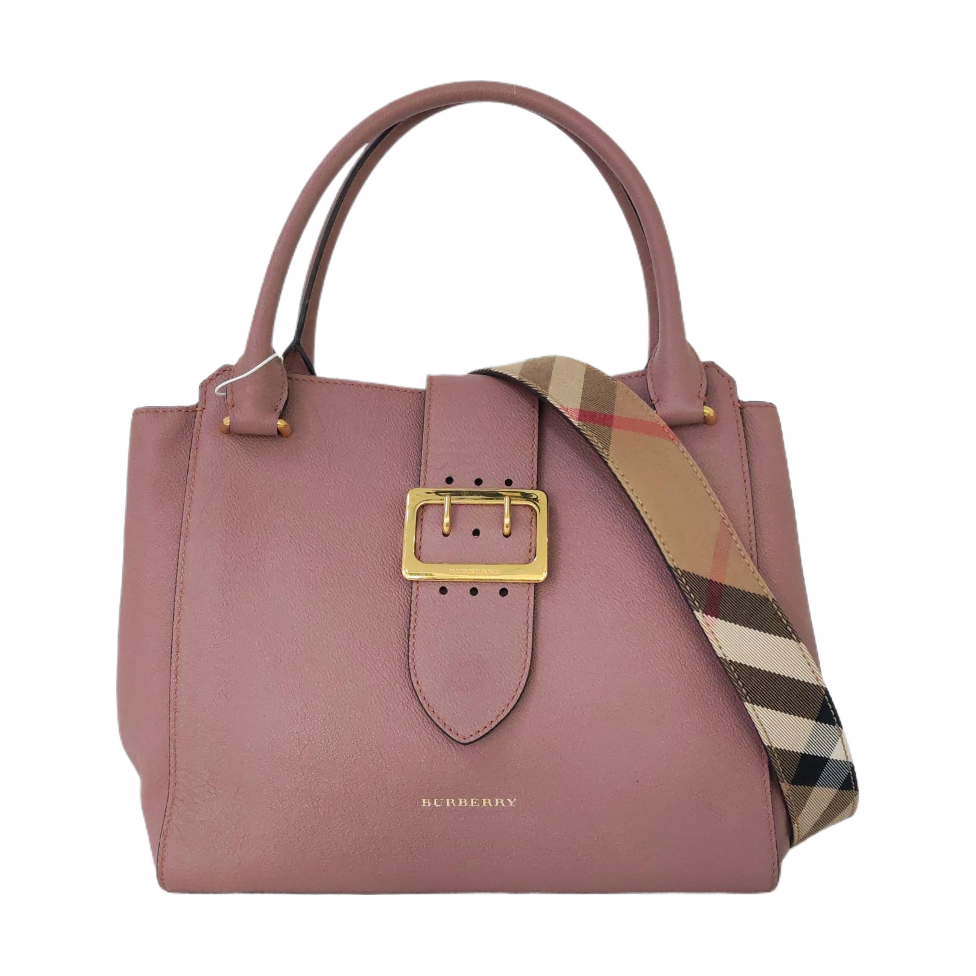 Buckle Calfskin Beige