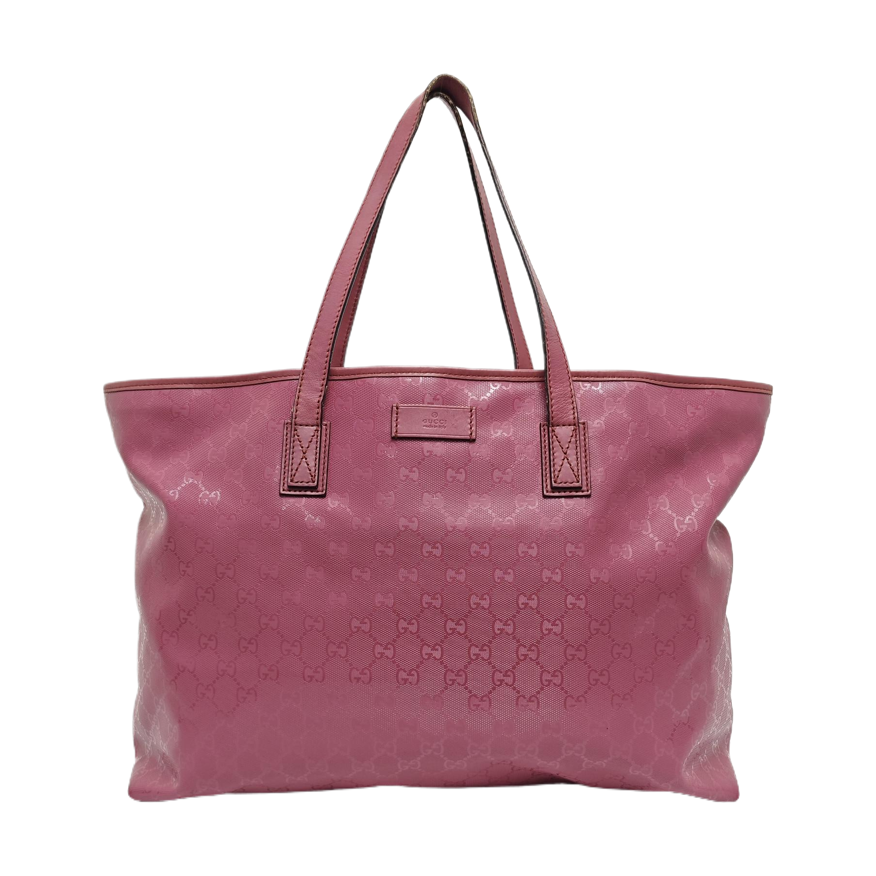 GG Imprime Monogram Coated Canvas Pink