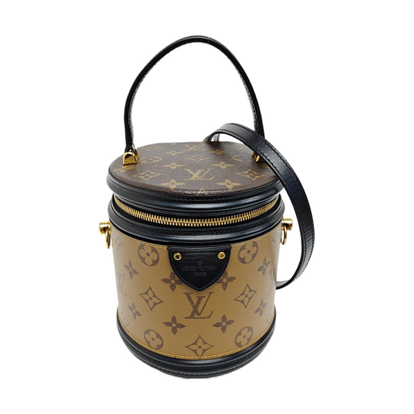 CANNES PM Monogram Coated Canvas Brown