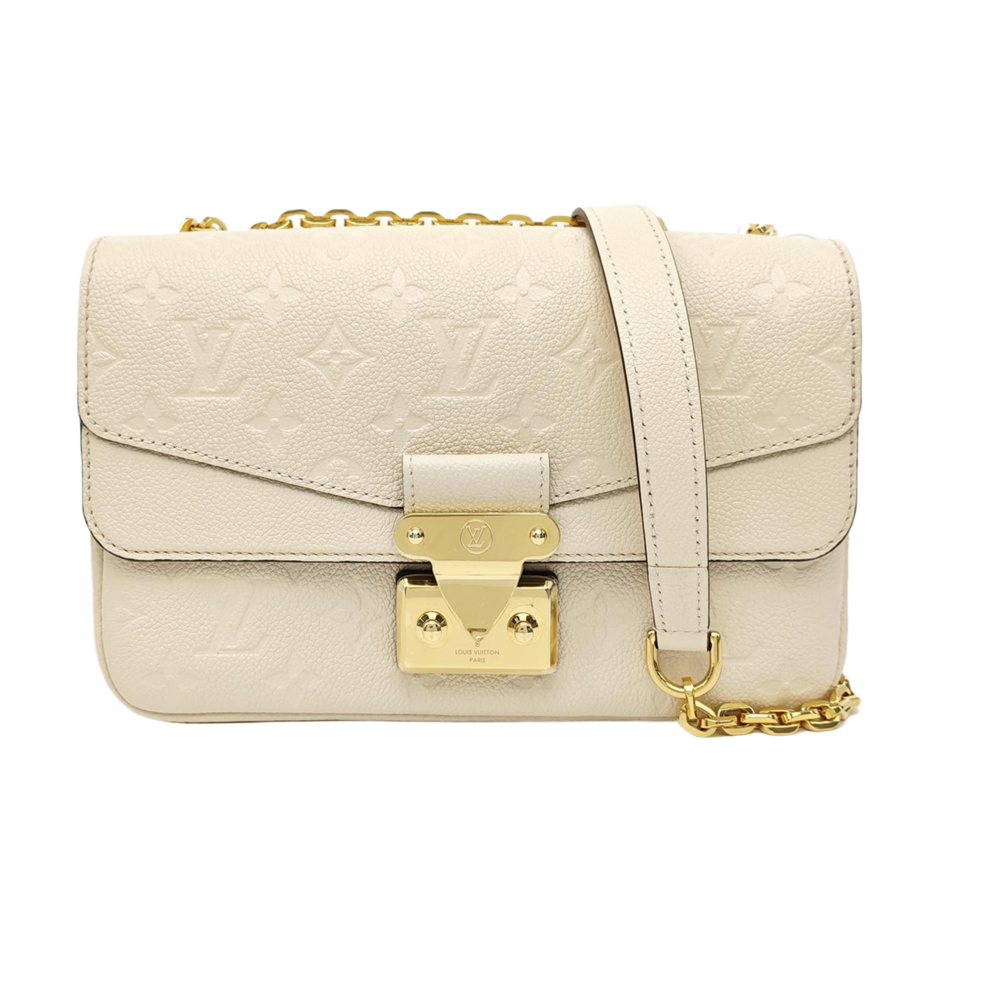 MARCEAU Monogram Calfskin White
