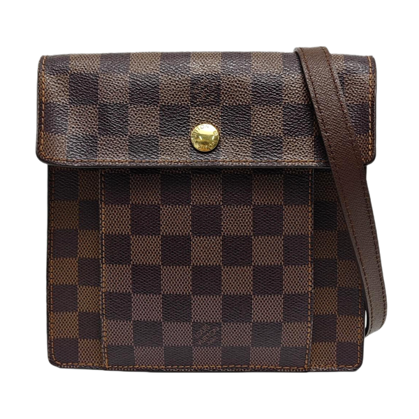 PIMLICO Damier Ebene Coated Canvas Brown