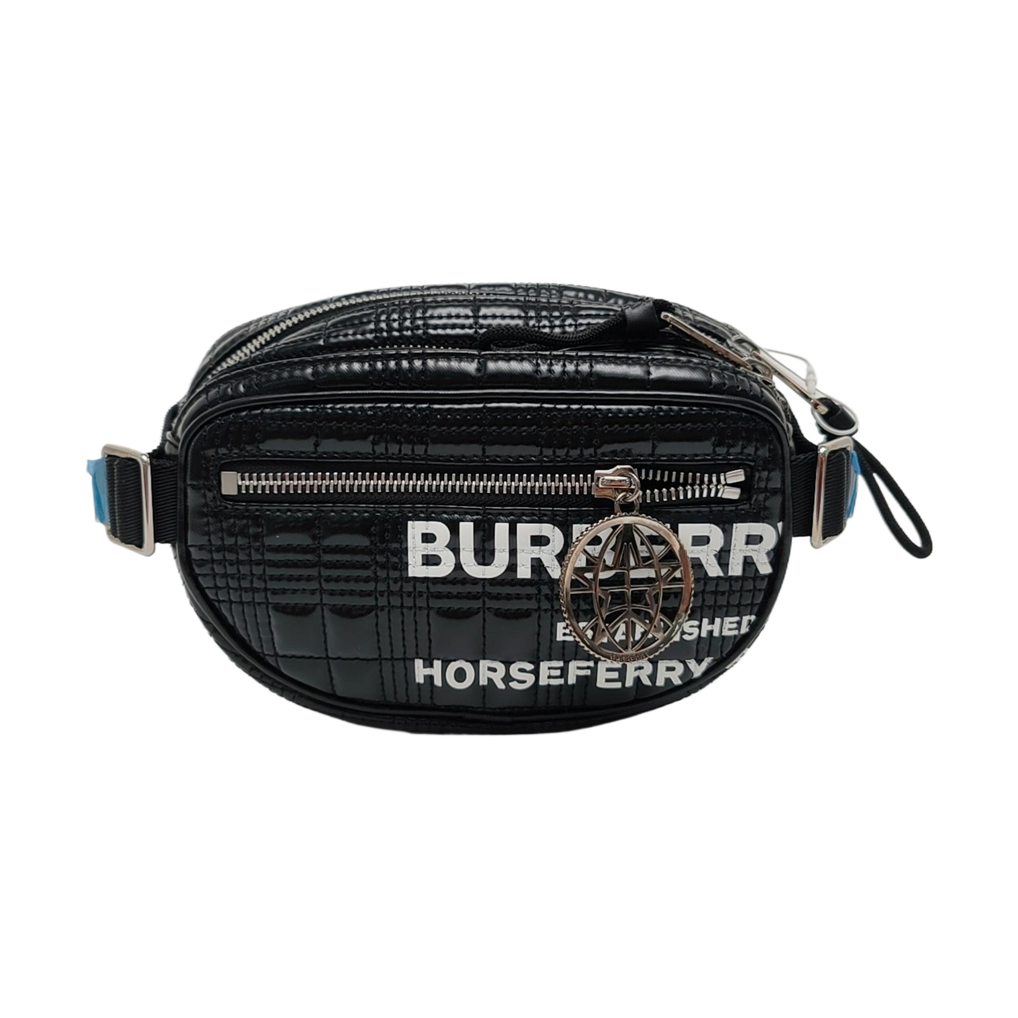 Horseferry Quilted Canvas Black