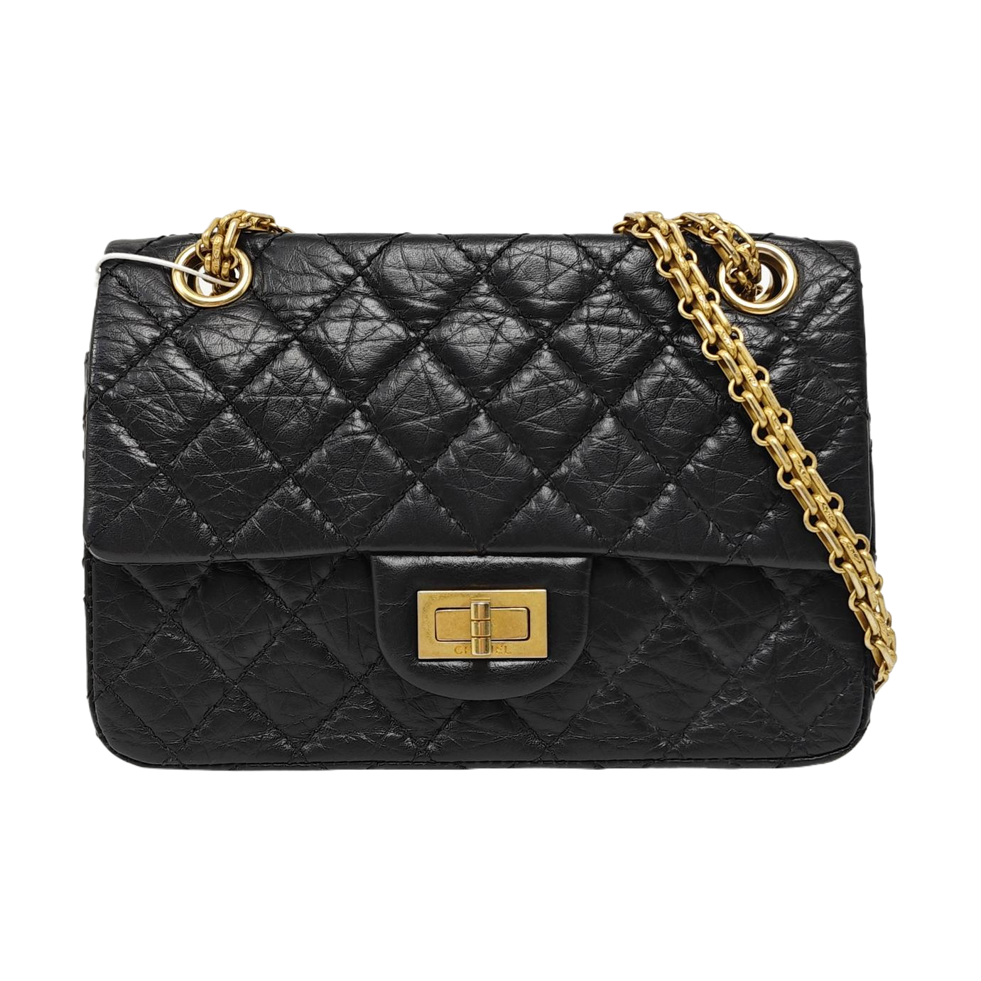 2.55 224 (mini) Quilted Vintage Calf Black
