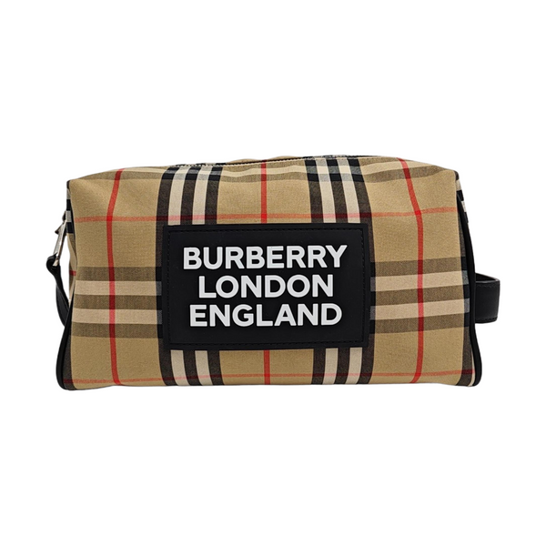 Canvas Top Handle Bag Brown