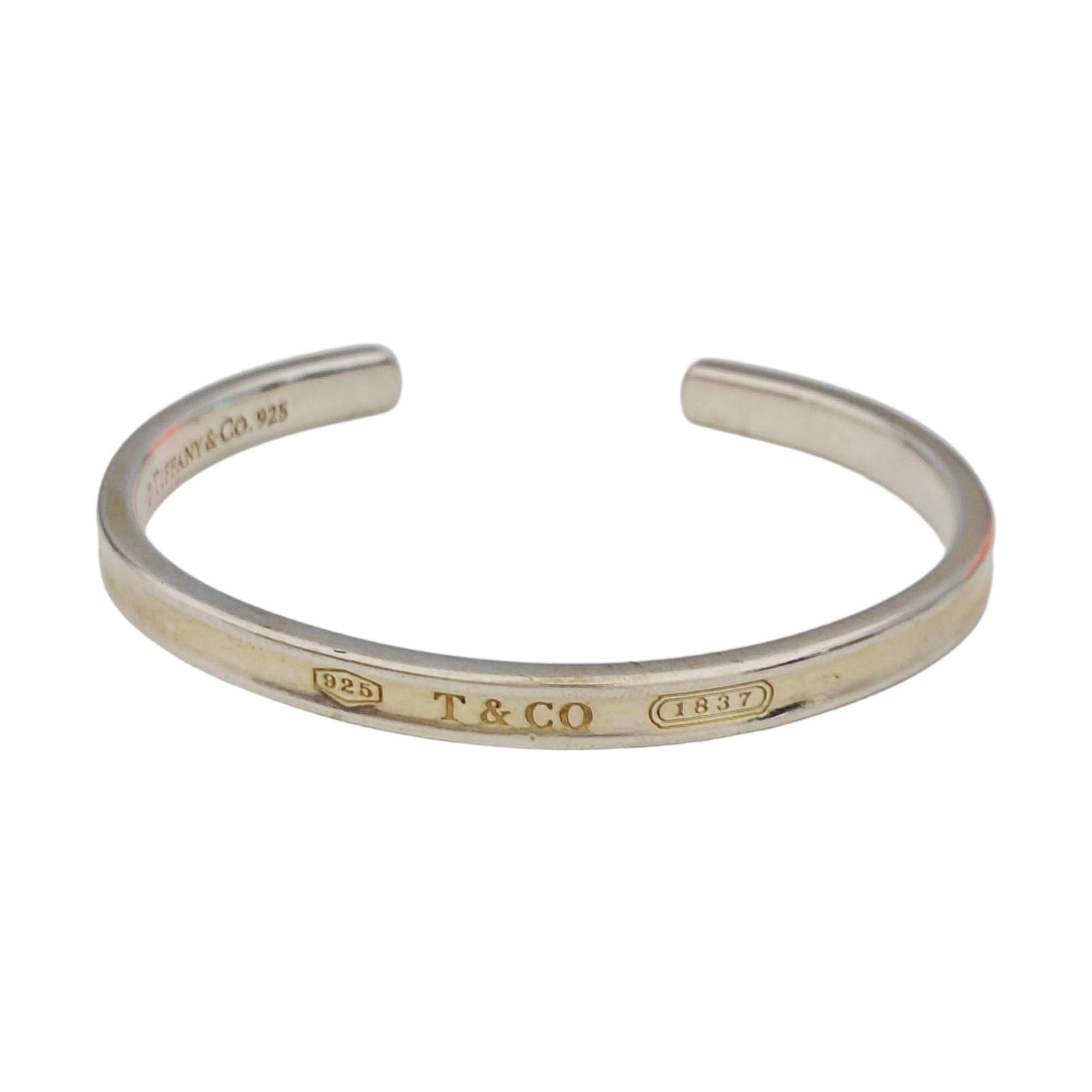 Tiffany 1837 925 Sterling Silver Bangle