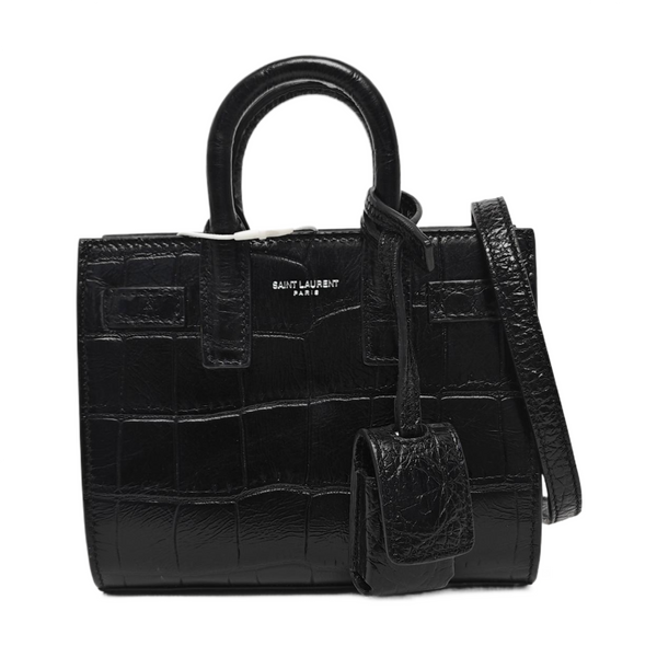 Authenticated pre-owned  SAC DE JOUR Calfskin Black - Tote Bag at Looply