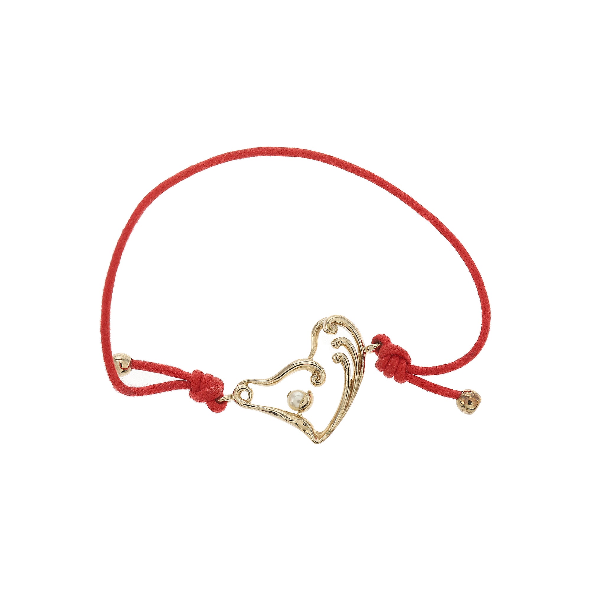 Fabric Red Bracelet