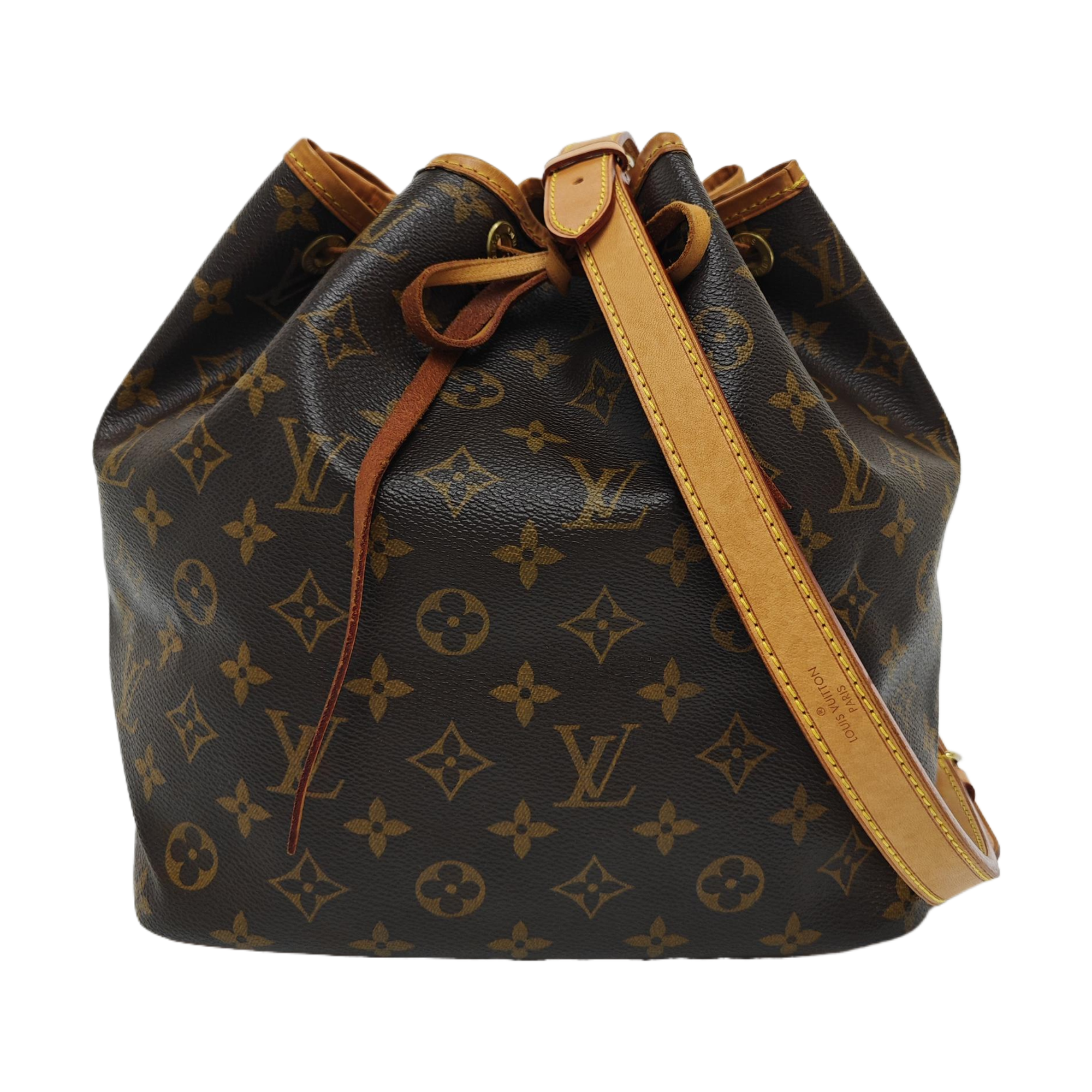 NÉONOÉ PM Monogram Coated Canvas Brown