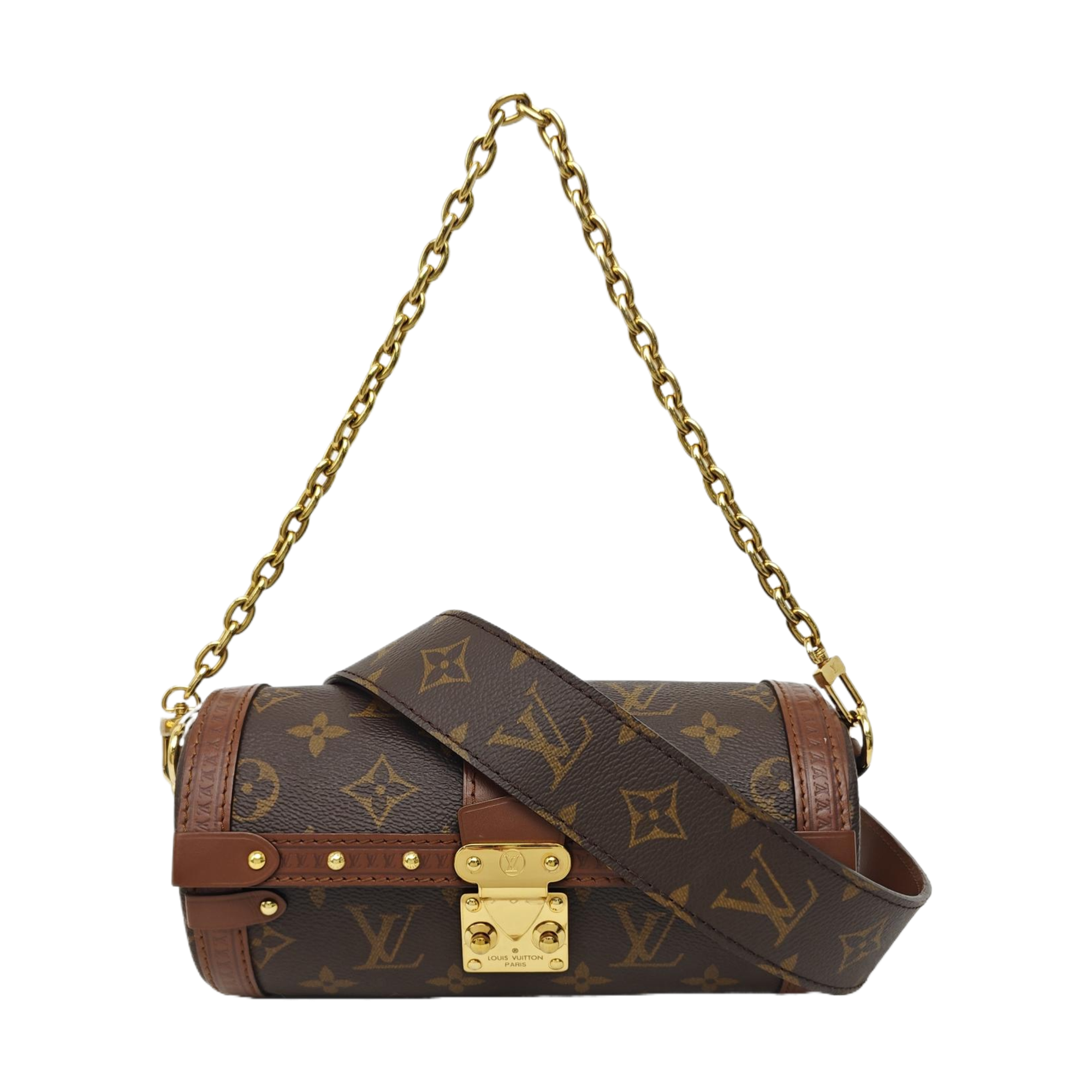 PAPILLON 19 Monogram Coated Canvas Brown