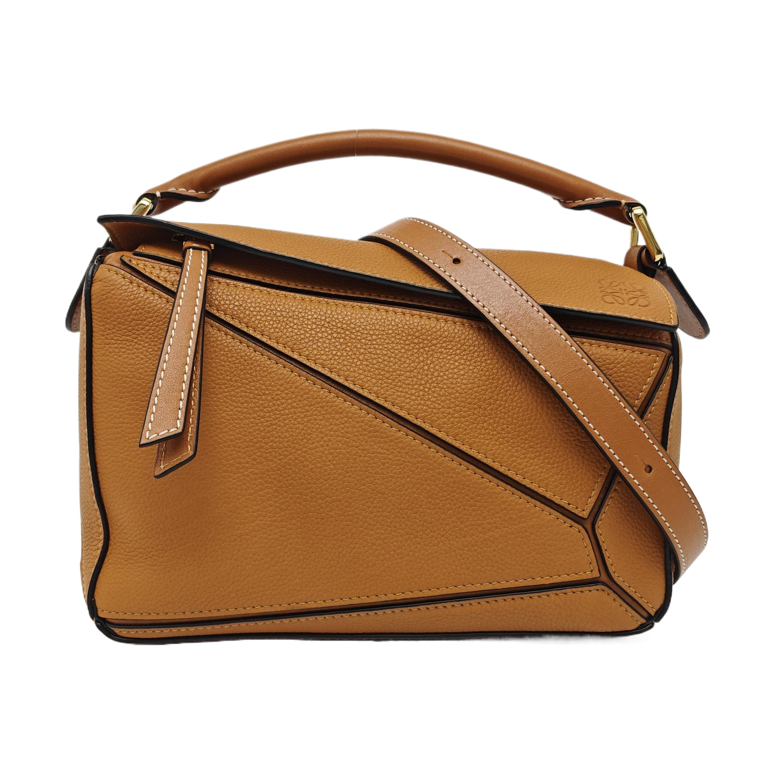 Puzzle Small Calfskin Brown