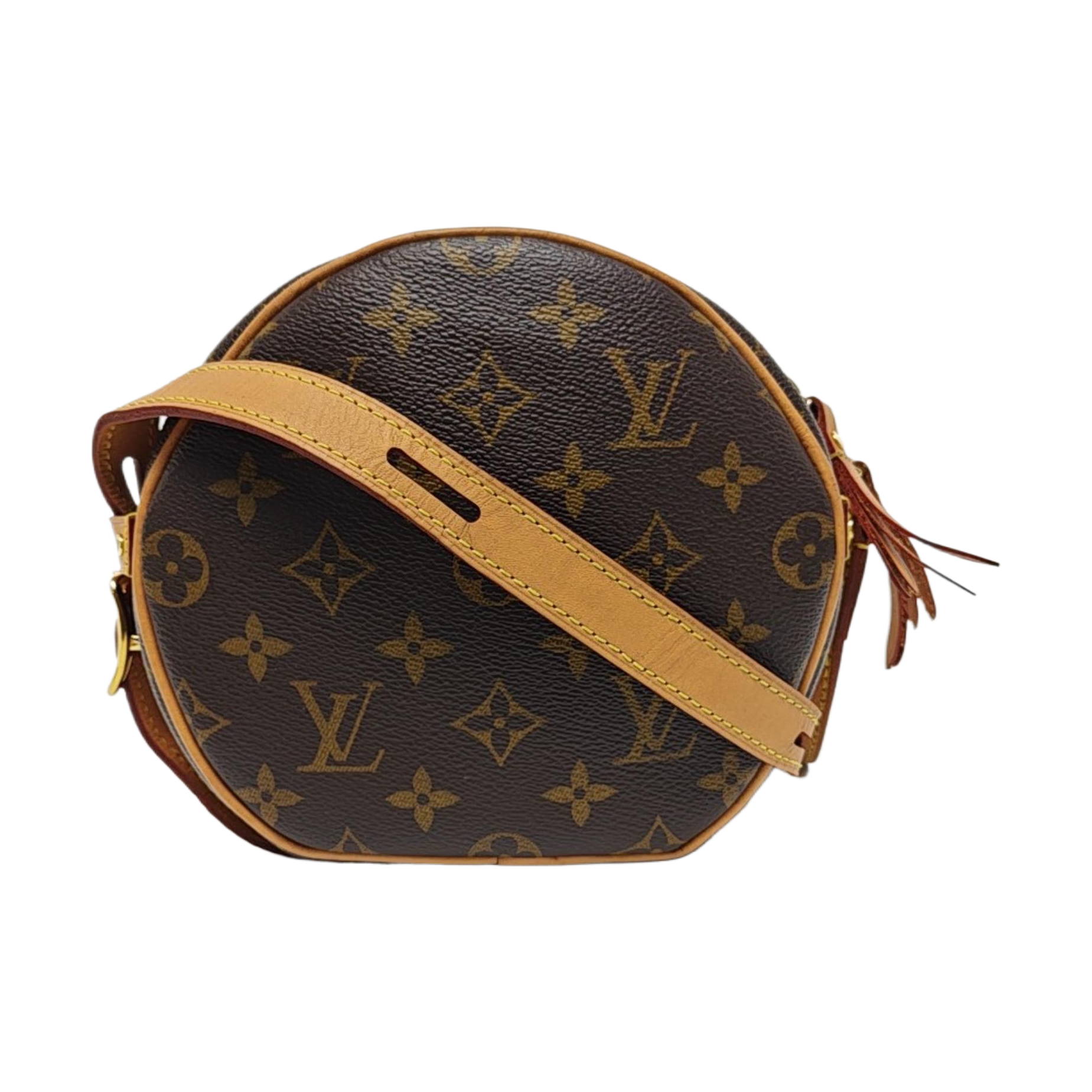 BOITE CHAPEAU PM Monogram Coated Canvas Brown