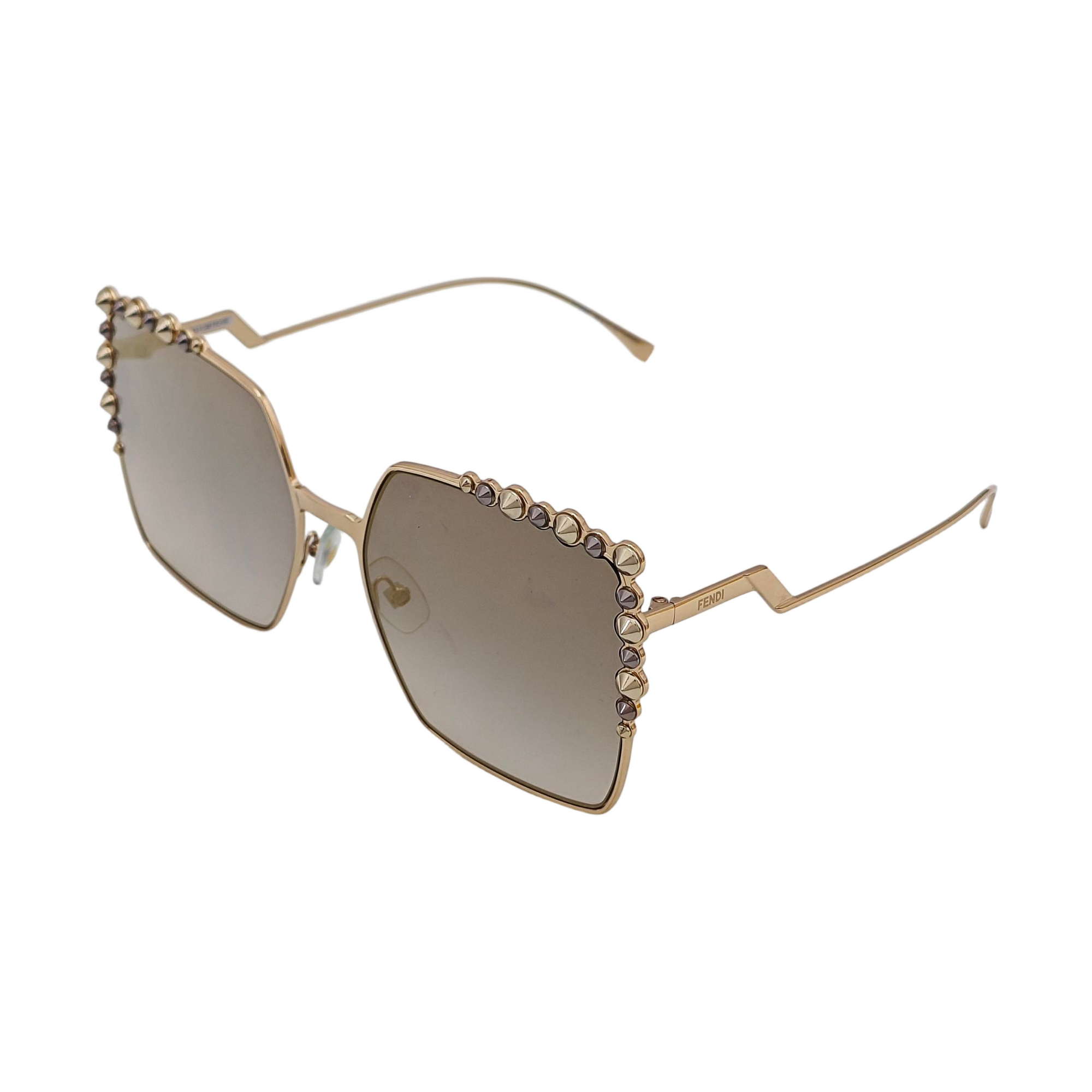 Metal Sunglasses Blue