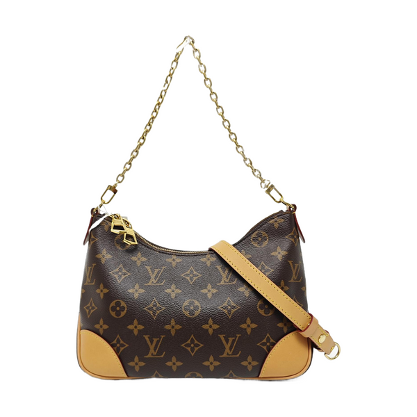 BOULOGNE Monogram Coated Canvas Brown