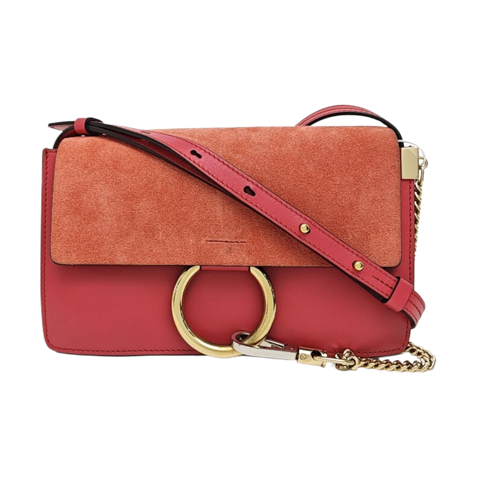 Faye Small Calfskin Red