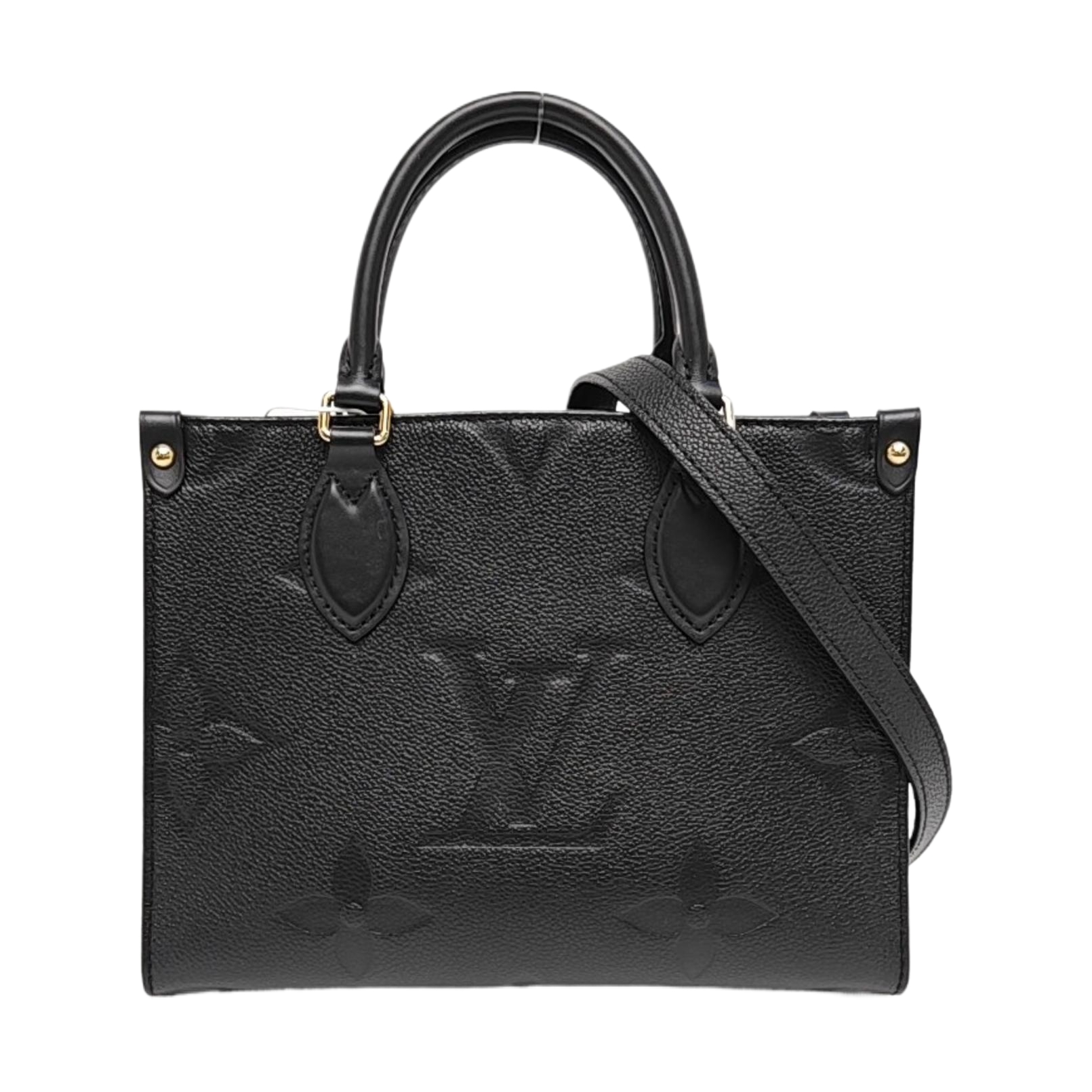 ONTHEGO PM Monogram Calfskin Black