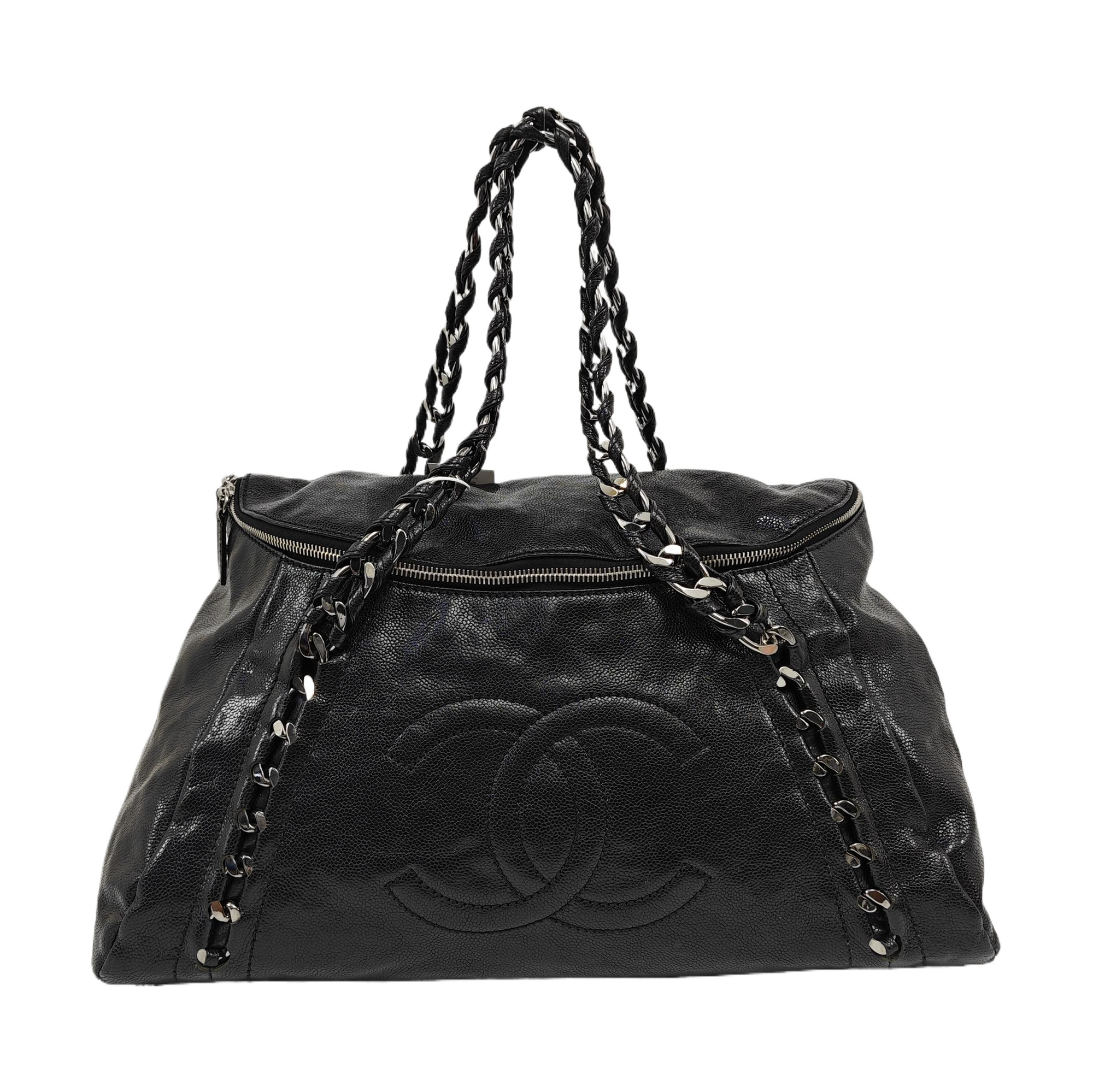 LUXURY LINE Grained Calfskin Black