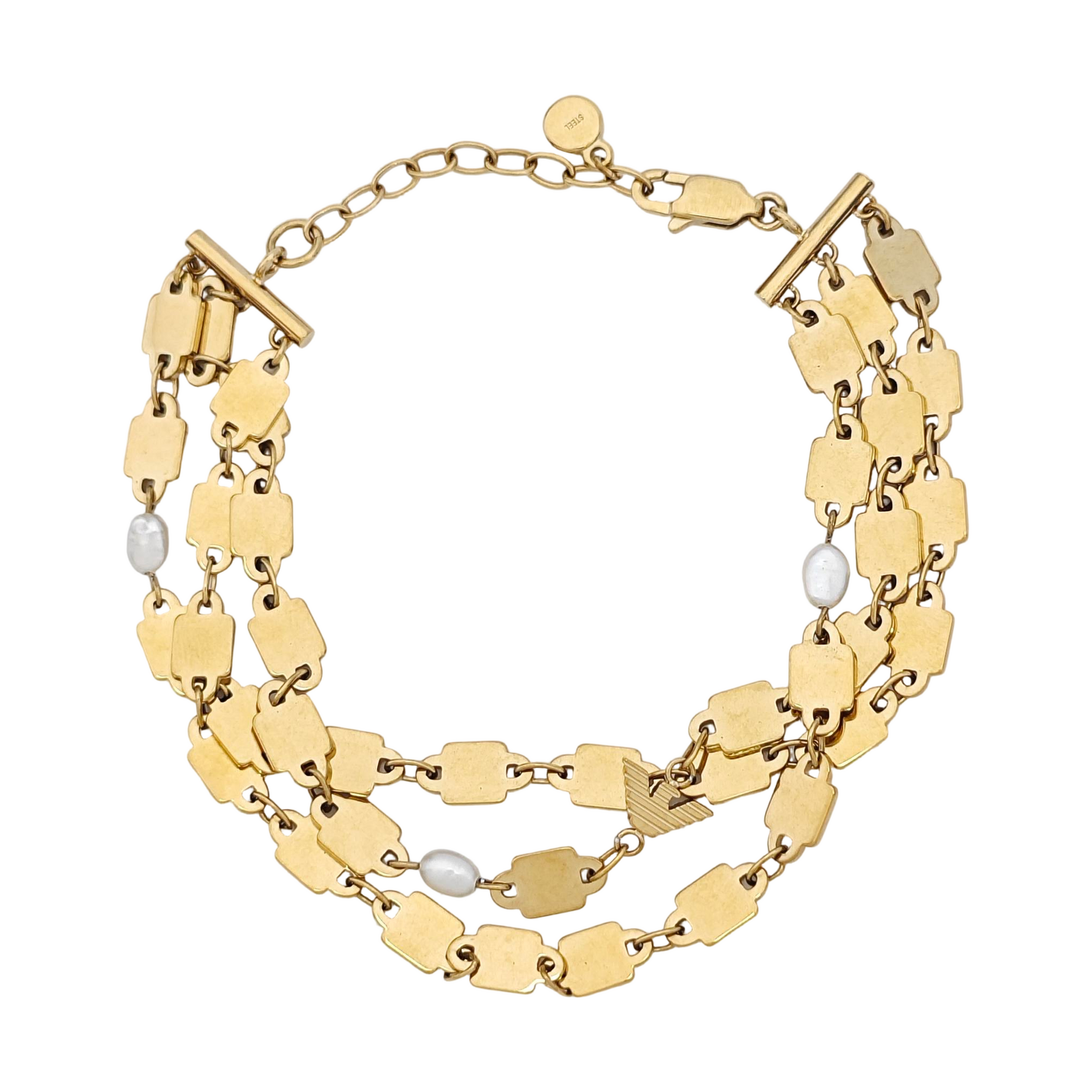 Stainless Steel Gold Bracelet